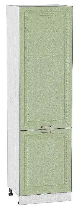 Шкаф пенал с 2-мя дверцами Ницца 600 (для верхних шкафов высотой 720) Дуб оливковый/Белый