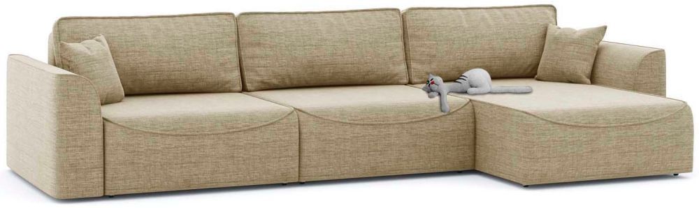 Угловой диван Рафаэль 3-секционный Дизайн 17
