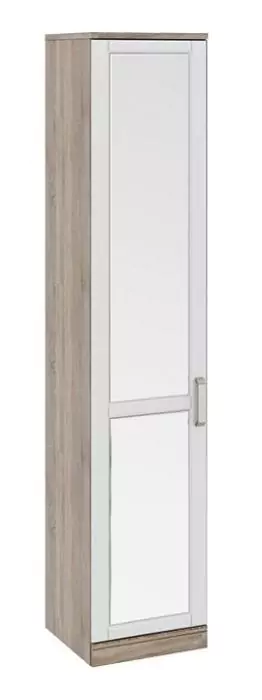 Шкаф-пенал с зеркалом левый Прованс дизайн 2