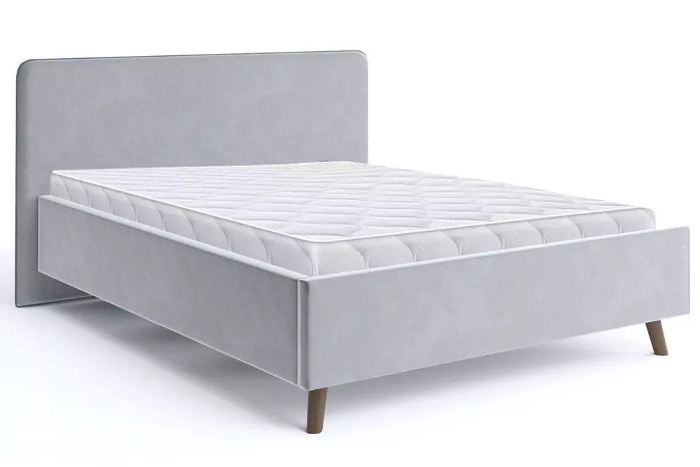 Интерьерная кровать Ванесса 160 с мягкой спинкой дизайн 4