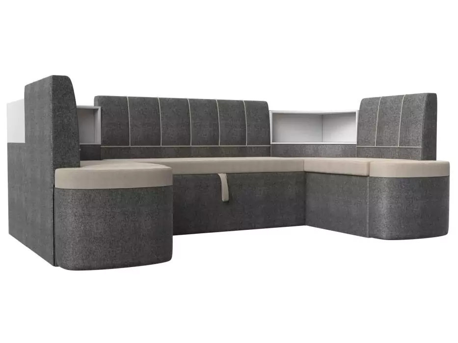 Кухонный диван П-образный Тефида Дизайн 9