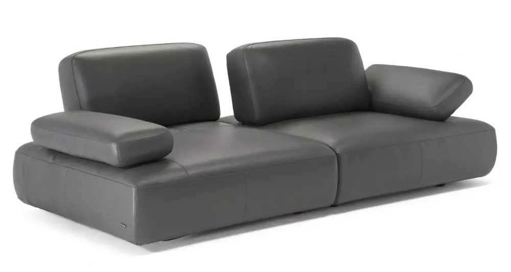 Прямой диван Rizvan (Сканди) кожа дизайн 2