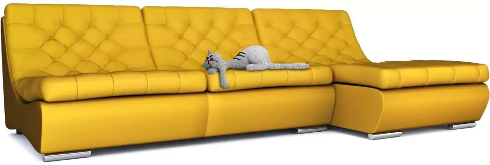 Модульный раскладной диван Релакс (Монреаль) с франц. раскладушкой, дизайн 2