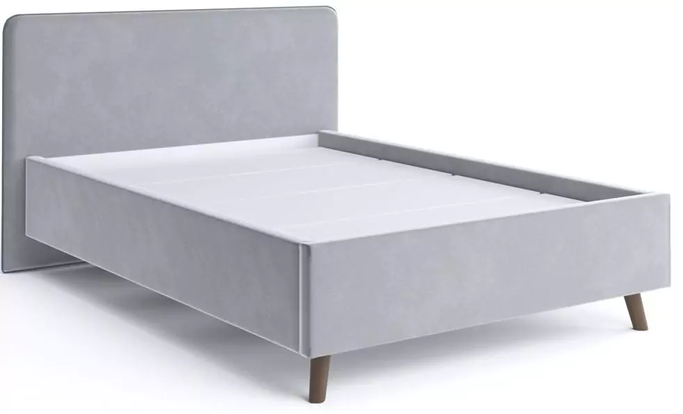 Интерьерная кровать Ванесса 140 с мягкой спинкой дизайн 4