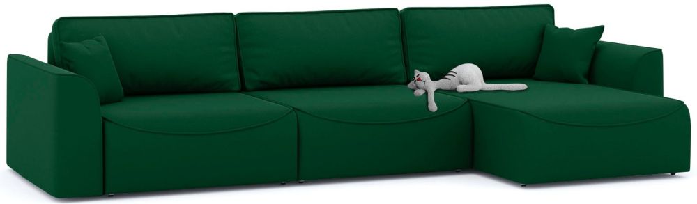 Угловой диван Рафаэль 3-секционный Дизайн 9