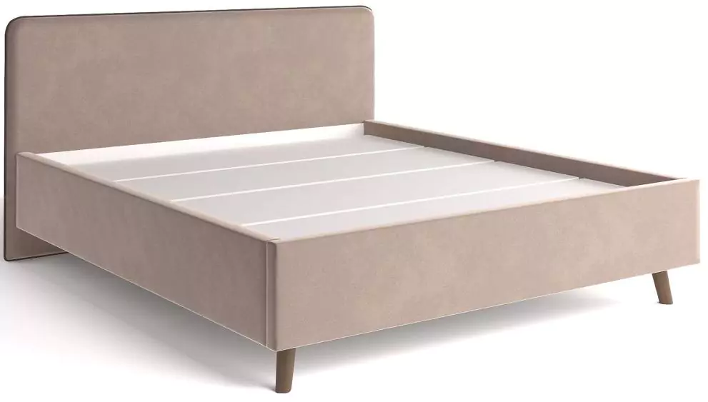 Интерьерная кровать Ванесса 180 с мягкой спинкой дизайн 2