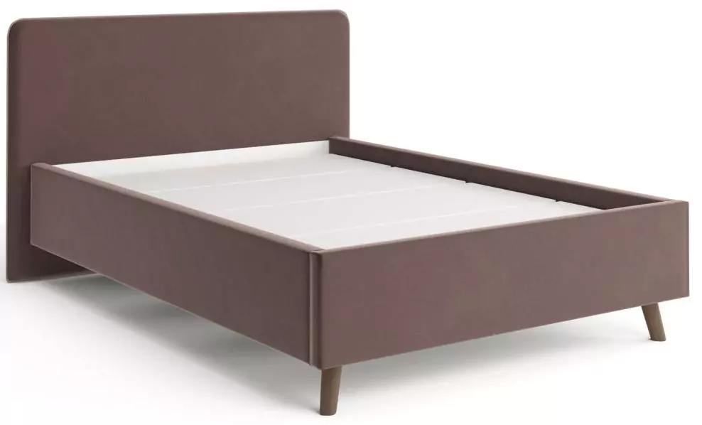 Интерьерная кровать Ванесса 160 с мягкой спинкой дизайн 1