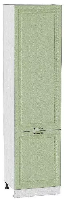 Шкаф пенал с 2-мя дверцами Ницца 600Н (для верхних шкафов высотой 920) Дуб оливковый/Белый