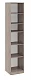 ф82 Шкаф для белья с 1-ой зеркальной дверью левый «Прованс» (Дуб Сонома трюфель/Крем)