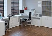 Набор корпусной мебели в офис Рива С, Белый