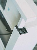 Встраиваемая вытяжка Хаббл G 2М 600 белое стекло Белый