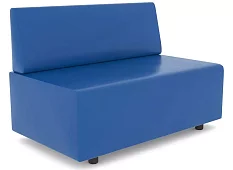 Прямой диван Поло (Нимбус) Без механизма Синий