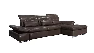 Угловой диван Лофт Дельфин Коричневый