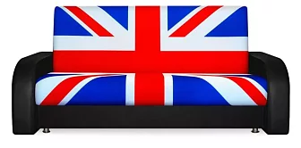 Прямой диван Британский флаг Книжка 