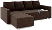 Диван угловой Челси, Коричневый