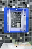Шкафчик для ванной Мебелеф-3 Черный 
