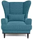 ф204 Комплект мягкой мебели Оскар (кресло и пуф) дизайн 5 1