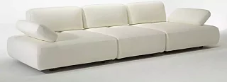 Прямой кожаный диван Ризван Сканди 