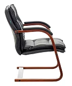Кресло Бюрократ T-9927 Walnut-AV дизайн 1 Черный