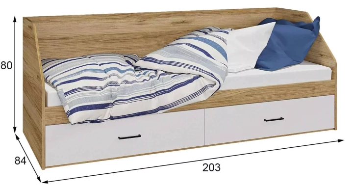 ф98 Стенка Пекин дизайн 3 кровать размеры