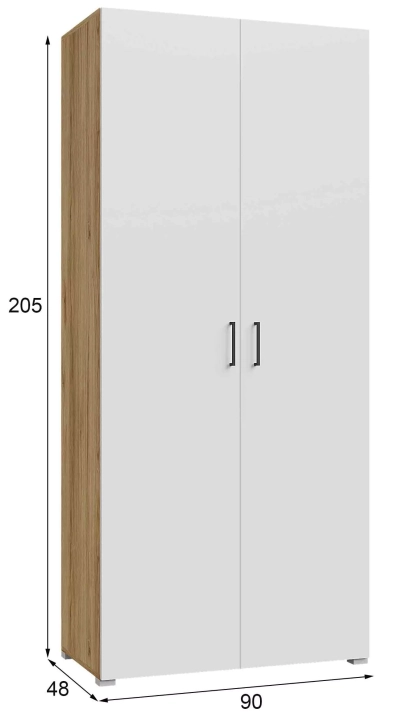 ф98 Стенка Лайт дизайн 2 шкаф размеры
