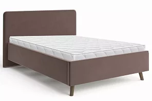 Интерьерная кровать Ванесса 140 с мягкой спинкой Кровати без механизма 