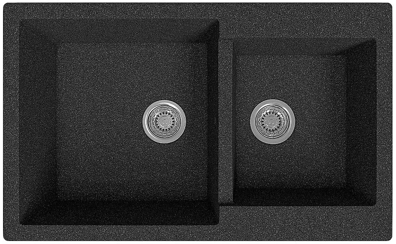 Мойка врезная Виват, Черный