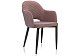 Стул Vener light purple / black, Розовый