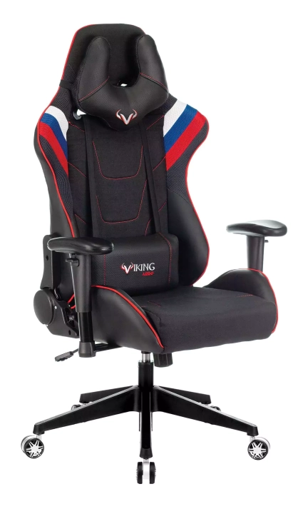 Кресло игровое Бюрократ VIKING 4 AERO, Черный