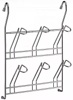 Полка навесная для кружек Хром 