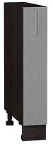 Шкаф нижний бутылочница Сканди 150 Grey Softwood/Венге 