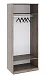 ф82 Шкаф для одежды с 2-мя зеркальными дверями «Прованс»