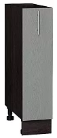 Шкаф нижний бутылочница Сканди 200 Grey Softwood/Венге 