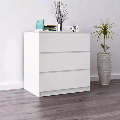 Комод КАС-06 Кастор (Мальм), Белый