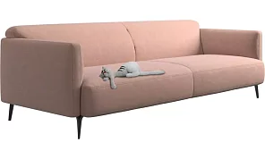 Прямой диван 3-местный тканевый Next 2 (Лофт) Без механизма 