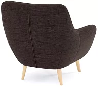 Кресло Бари Без механизма Коричневый