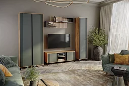 Шкаф однодверный Богемия Зеленый 