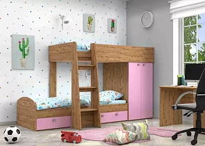 Двухъярусная кровать Golden Kids Кровати без механизма 