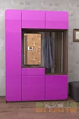 Прихожая Мебелеф-10 Фиолетовый