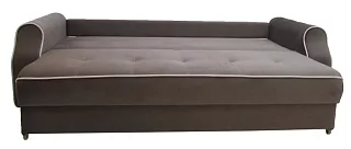 Прямой диван Оскрон лайт Еврокнижка Коричневый