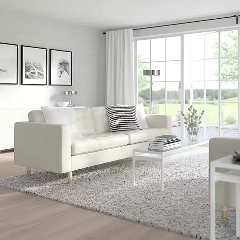 Диван 3-местный Морабо, Белый