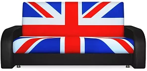 Прямой диван Британский флаг Книжка 