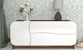 Комод Мебелеф-28 Белый 