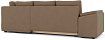 Угловой диван Хаверн, Коричневый