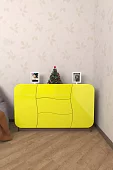 Комод Мебелеф-36 Белый 