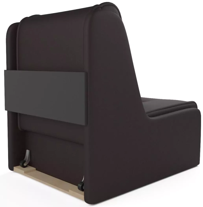 ф50 Кресло-кровать Аккорд №2 (экокожа шоколад)