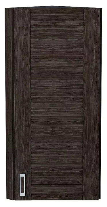 Шкаф верхний торцевой Лофт 300х920 Wenge Veralinga/Венге, Венге