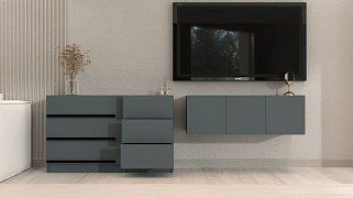 Комплект в гостиную Бастион 2.5 м