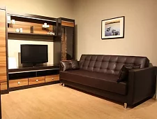 Прямой диван Сопрано Книжка Коричневый