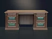 Стол письменный Благо дизайн 3, Коричневый